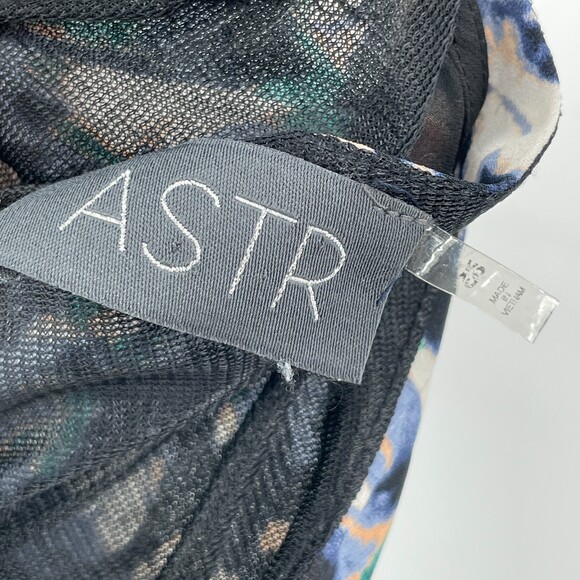 ASTR THE LABEL Spaghetti Strap Strappy Mesh Mini Shift Dress Size XS - Picture 5 of 6